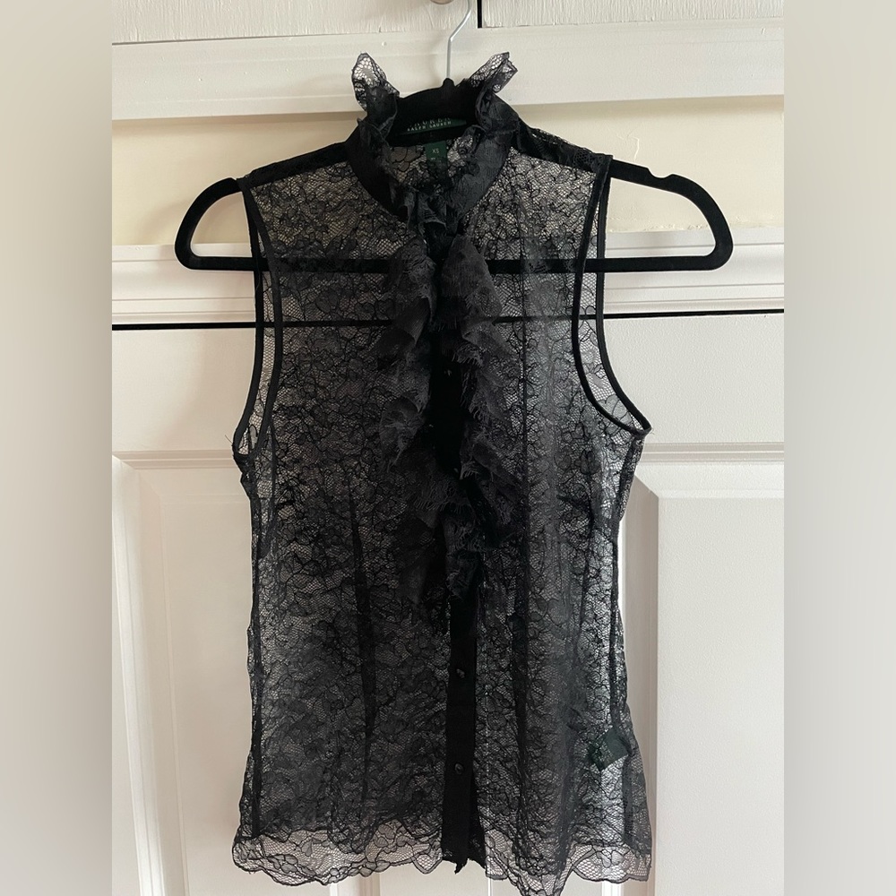 Ralph Lauren lace blouse